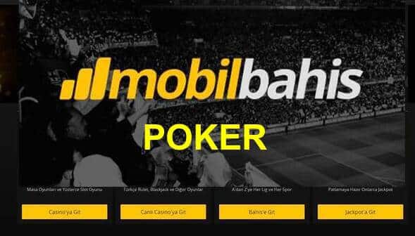 mobilbahis poker oyunu nedir